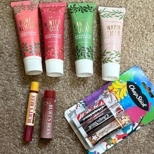 Burt's Bees and ChapStick Lip Balm Set